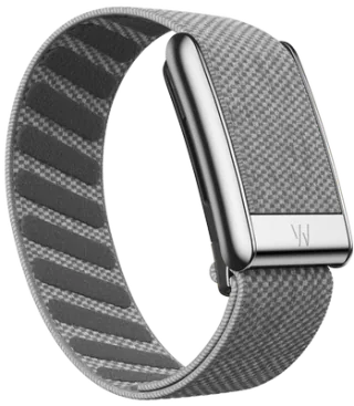 WHOOP 5.0 band in Graphite with titanium clasp