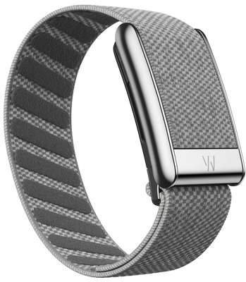 WHOOP 5.0 band in Graphite with titanium clasp